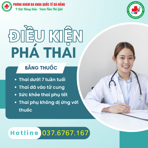 điều kiện phá thai bằng thuốc